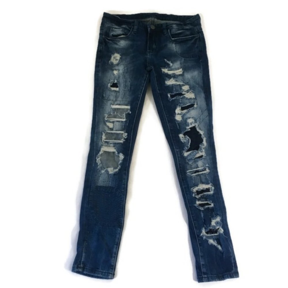 BLANK NYC Skinny Classique Barefoot & Busted Jeans